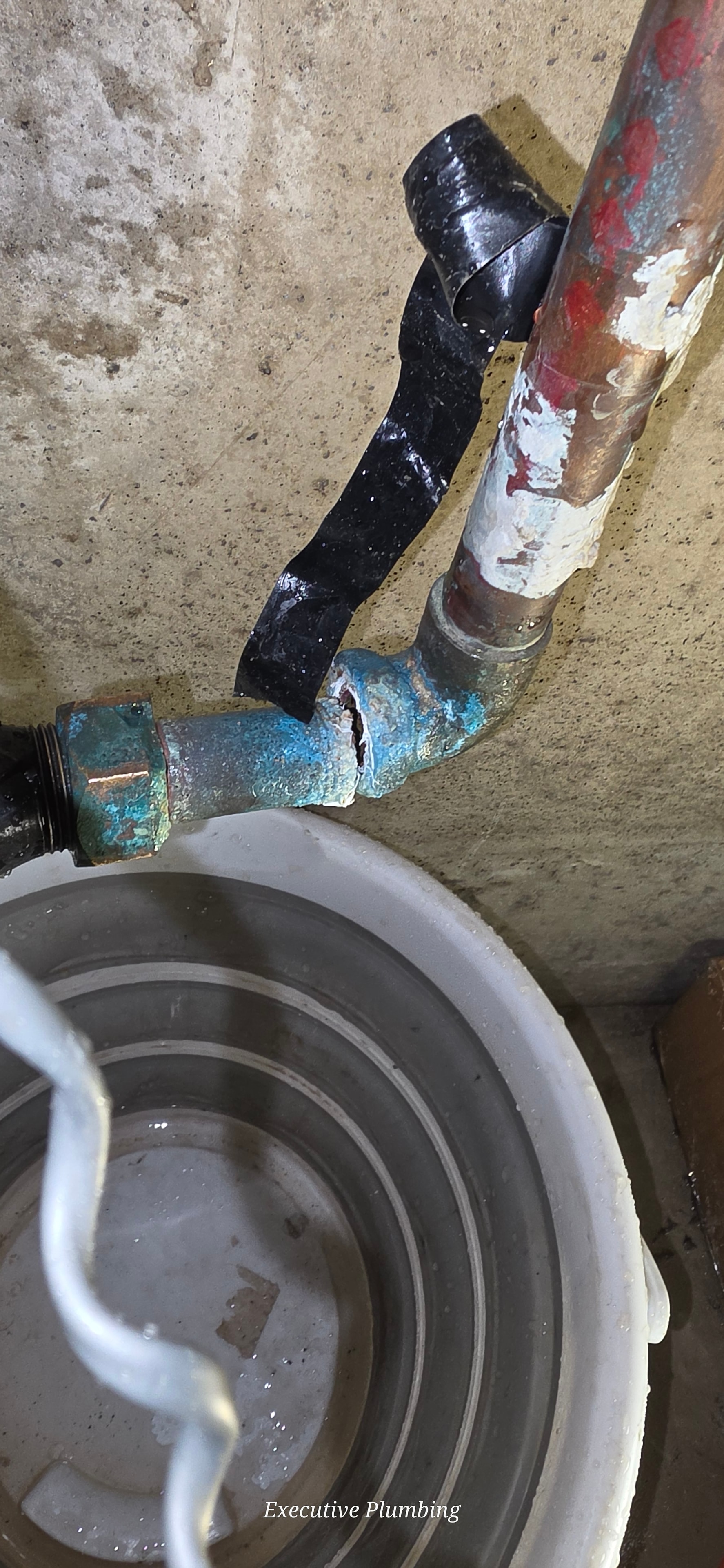 Corroded pipe repair